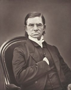 Émile Littré French lexicographer and philosopher by Pierre Petit