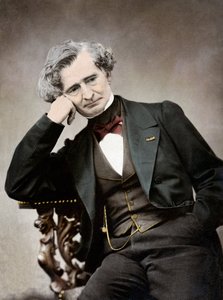Portrait of Hector Berlioz (1803-69) by Pierre Pepetit (1832-1909)