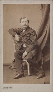 Portrait of Louis de Loménie by Pierre Petit