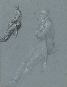 Two Studies of Rutger Jan Schimmelpenninck and a Sketch of His Wife by Pierre Prud