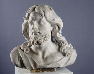Salvator Mundi. Bust Representing Christ as the Savior of the World