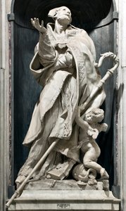 St Alexander Sauli (Sculpture) by Pierre Puget