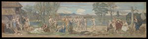 Patriotic Games by Pierre Puvis de Chavannes