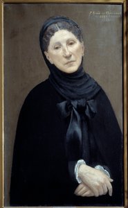 Portrait of Princess Marie Cantacuzene, Woman of the Artist by Pierre Puvis de Chavannes