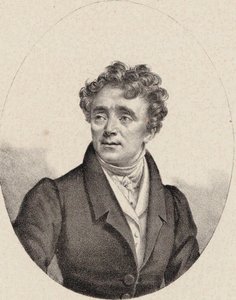Portrait of the Opera Singer Louis Antoine Eléonore Ponchard, ca. 1835 by Pierre Roch Vigneron
