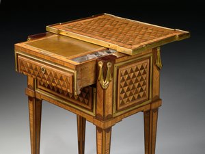 Detail of a Louis XVI Table a Ecrire (detail)