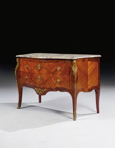 A Louis XV Commode by Pierre Roussel