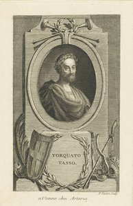 Portrait of Torquato Tasso by Pierre Savart