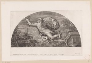 Flying Mercury, Seen from the Back (Depictions of Heroic Deeds)