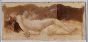 Drawing by Pierre Victor Galland