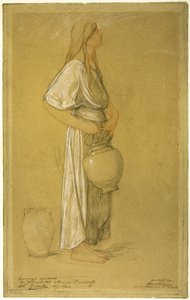 Study: Woman with a Jar by Pierre Victor Galland