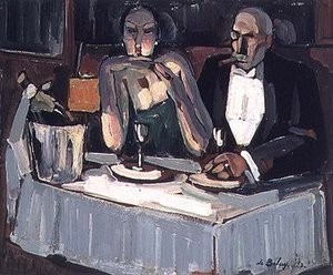 Evening at the Rotonde
