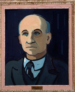 Portrait of the French Poet Max Jacob