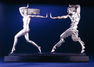 Nymph and Faun group