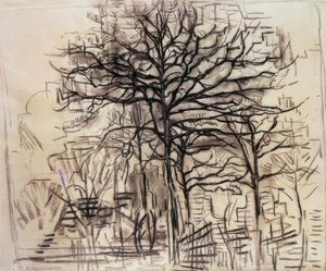 Study of Trees by Piet Mondrian