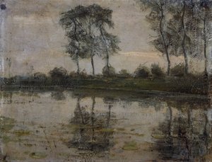 Trees by the River Gein