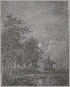 Garden by Moonlight by Pieter Bartholomeusz. Barbiers