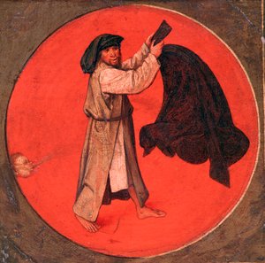 He Shakes out his coat according to the wind