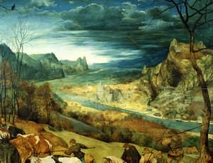 The Return of the Herd Autumn (detail)