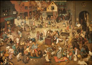 The Fight Between Carnival and Lent