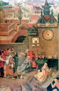 Christ Driving the Traders from the Temple (detail)
