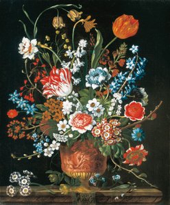 March, from The Twelve Months of Flowers, a floral calendar of still lifes