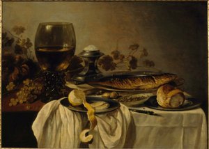 Breakfast by Pieter Claesz