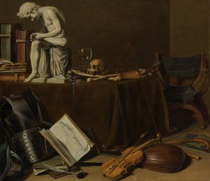 Vanitas Still Life with the Spinario