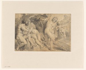 Ixion Deceived by Zeus and Hera by Pieter Claesz. Soutman (rejected attribution)