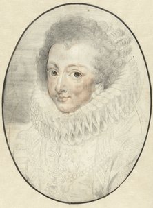 Portrait of Elizabeth, Consort of Philip IV of Spain by Pieter Claesz. Soutman