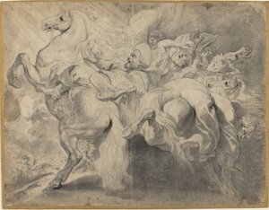 The Defeat of Sennacherib by Pieter Claesz Soutman and Sir Peter Paul Rubens