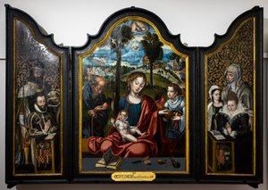 Triptych of the Holy Family