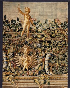 Vertumnus and Pomona: Vertumnus transformed into a fisherman by Pieter Coecke van Aelst