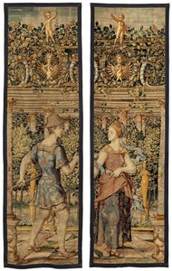 Vertumnus and Pomona: Vertumnus transformed into a fisherman