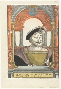 Portrait of Francis I, King of France, Duke of Brittany, Count of Provence by Pieter Coecke van Aelst