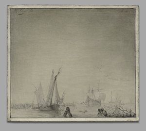 A Calm Sea by Pieter Coopse