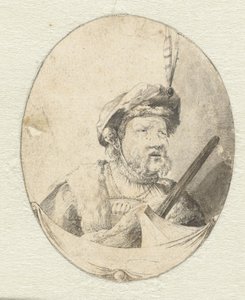Bust of a Man in Oriental Garb