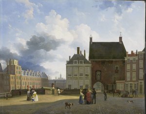 The Gevangenpoort and the Plaats, The Hague