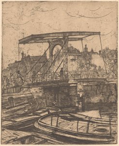 Skinny Bridge in Amsterdam