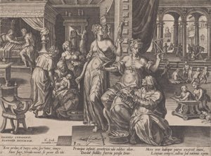 Child Birth, from The Course of Human Life, 1570 by Pieter Furnius