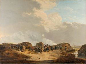 The Crescent at the Siege of Naarden April 1814