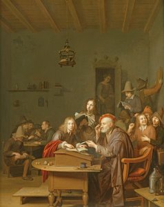 Interior of a School Room by Pieter Harmansz Verelst