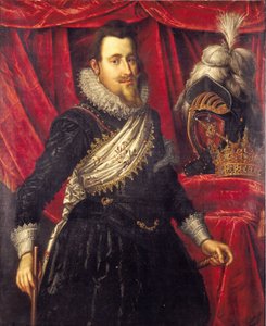 Christian IV., ca. 1612 by Pieter Isaacsz