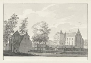 Castle Geldermalsen by Pieter Jan van Liender