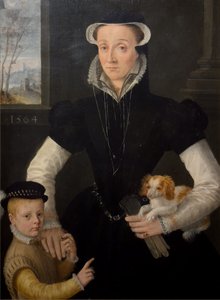 Widow with Her Son