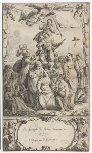 Frontispiece Design for Frederick Hendrick van Nassau