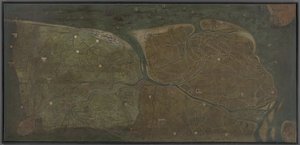 Map of Brugse Vrije by Pieter Jansz. Pourbus