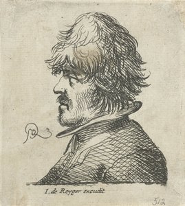 Portrait Bust of a Man with Fisherman
