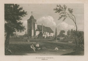 St Pancras Church by Pieter Jansz. Quast