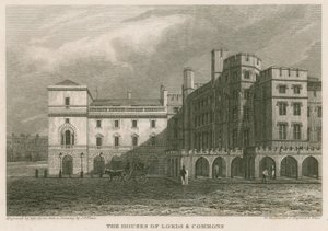The Houses of Lords and Commons by Pieter Jansz. Quast